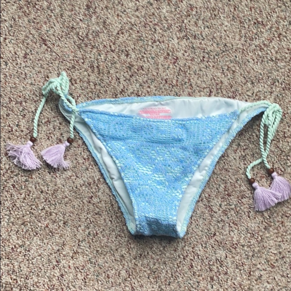 Victoria’s Secret Crochet Tassel Swim Bottoms